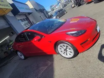 Tesla Model 3 freshly detailed at Derek's Auto Detail Seattle